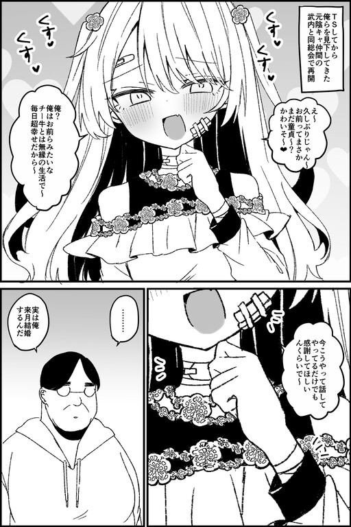 TS shite kara Orera o Mikudashite Kita Moto Inkya Nakama to Dousoukai de Saikai