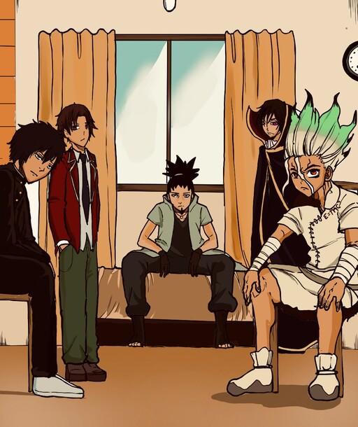 Anime Masterminds: The smartest anime characters meet! (Doujinshi)